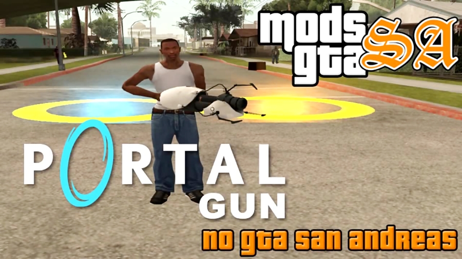 مود اسلحه پرتال(Portal gun) برای بازی GTA SA(لینک دانلود)