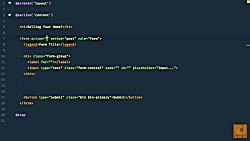 ۶۲ ساخت فرم برای پروژه لاراول