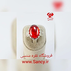 انگشتر نقره مردانه