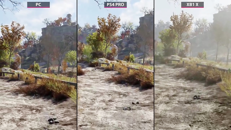 مقایسه Fallout 76 در PC 4K Ultra و PS4 Pro و Xbox One X