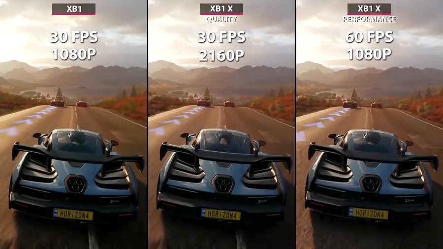 مقایسه گرافیک Forza Horizon 4 در Xbox One X و Xbox One