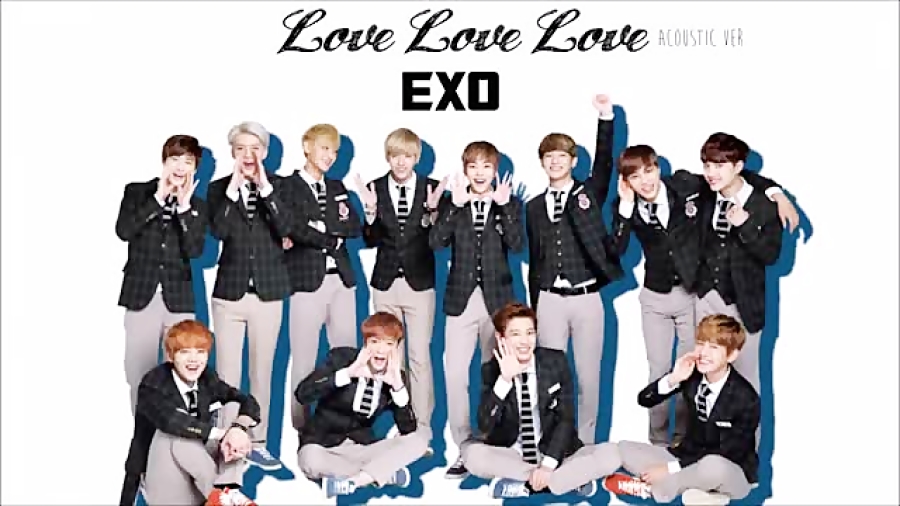 Exo Love Love Love Lyrics Acoustic Ver