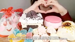 چالش غذاخوری(انواع شیرینی و کی...