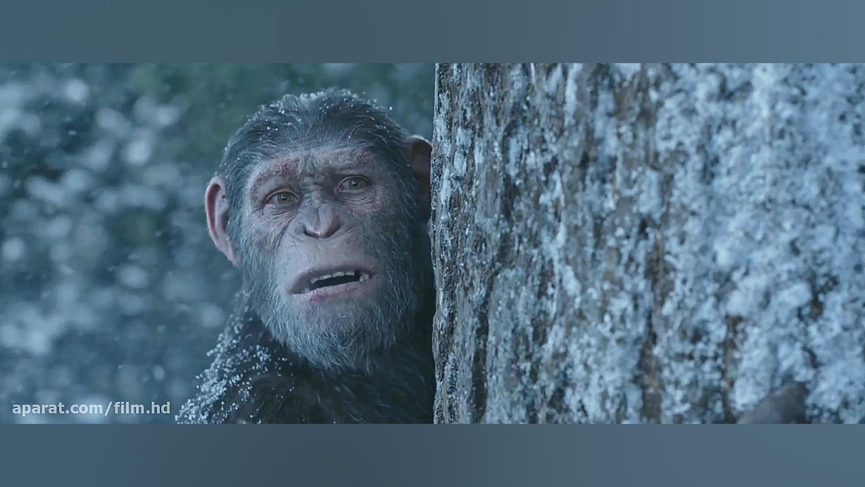 فیلم اکشن" جنگ برای سیاره میمون ها "دوبله فارسی War for Planet of the Apes 2017 زمان8409ثانیه
