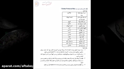 چیکن پارمیسان اسلایس