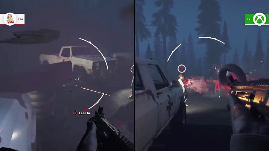 بازی Far Cry 5 بر روی GTX 1060 و Xbox One X در حالت ۴K