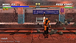 روند تکاملی سری بازی Mortal Kombat از سال 1992 تا 2019