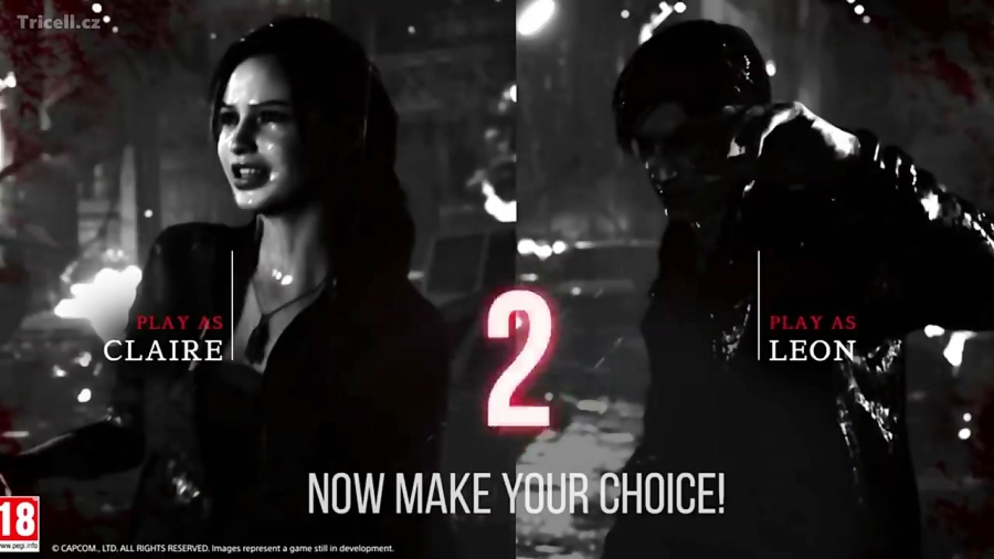 Intro scene   choices making | RESIDENT EVIL 2 REMAKE