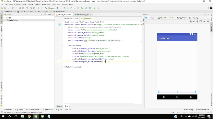 How to Create Loading Screen - Android Studio Tutorial