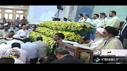 حضور حضرت آیت الله مکارم شیرازی در مجلس ترتیل خوانی
