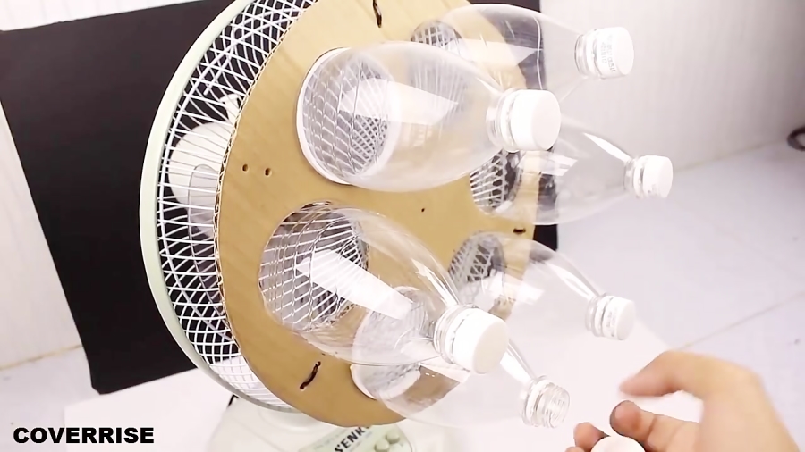 How to make Air Cooler at home using Plastic Bottle Eco Cooler