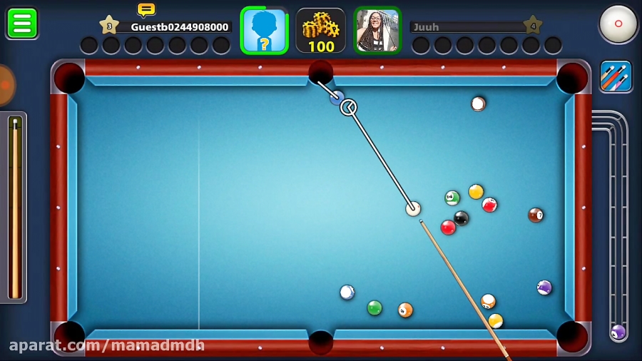 بازی موبایل ball pool 8