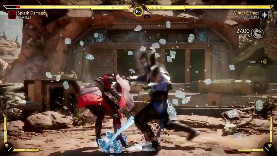 مبارزه Sub-Zero در Mortal Kombat 11