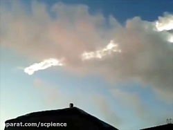 موج انفجار شهاب سنگ چلیابینسک...