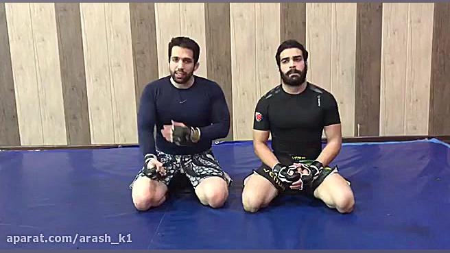 آموزش mma - اشتباهات رایج در فرار از سابمیشن ها و روش درست برای فرار(قسمت سوم) آرش کریمی