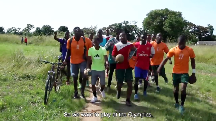 Zambia’s National Handball Team Dreams of Olympic Gold in 2020 زمان360ثانیه