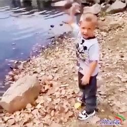 کلیپ لو رفته از دوران کودکی طا...