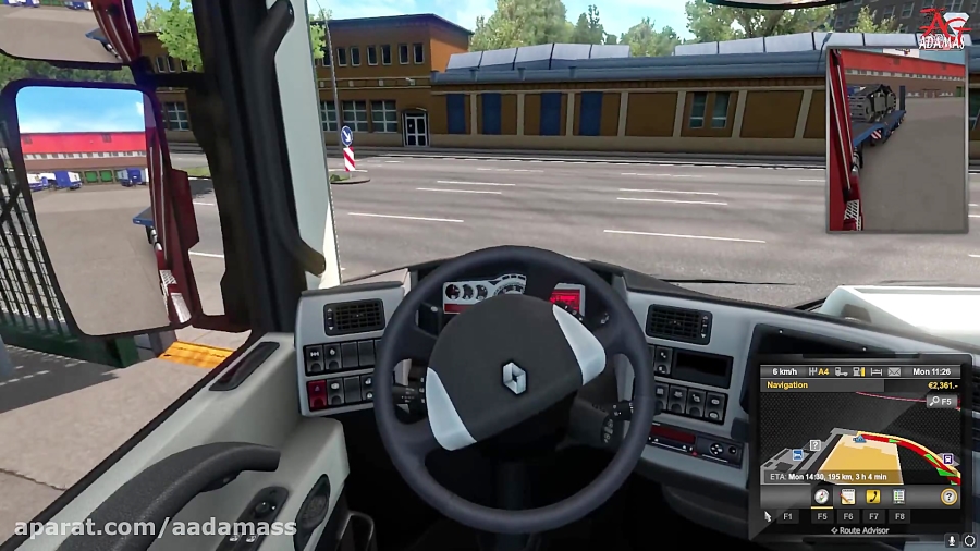Euro Truck Simulator 2 گیم پلی عالی . .