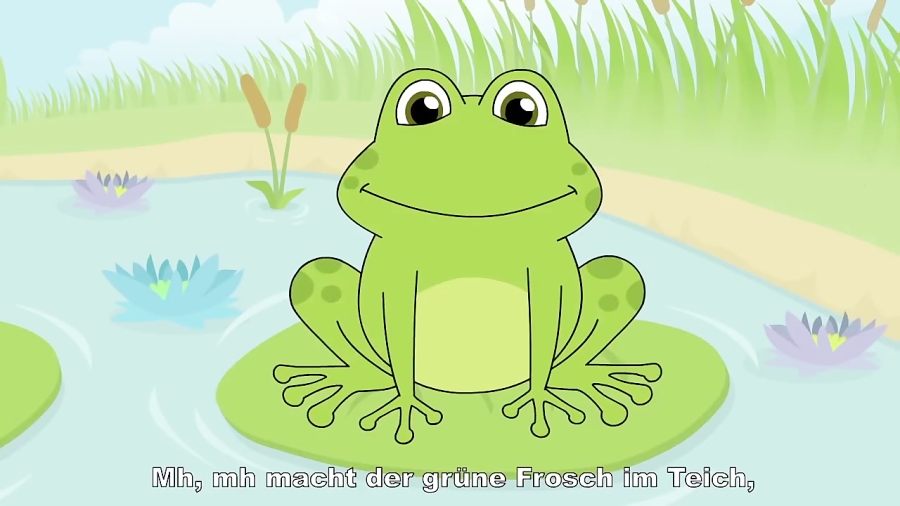 Mh, mh macht der grüne Frosch Kinderlieder zum Mitsingen Sing