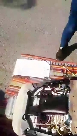 گندم کار . نصب گرم کن صندلی بنز
