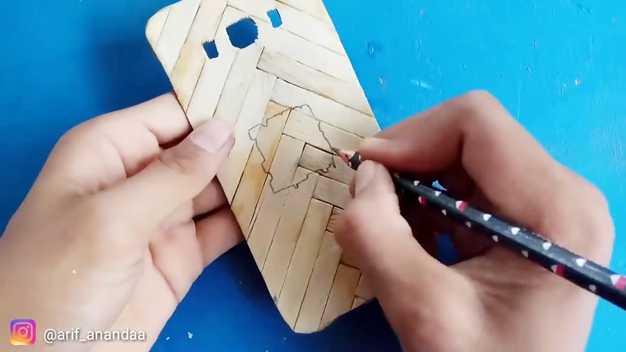 Cara Membuat Casing Hp Dari Stik Es Krim Membuat Itu