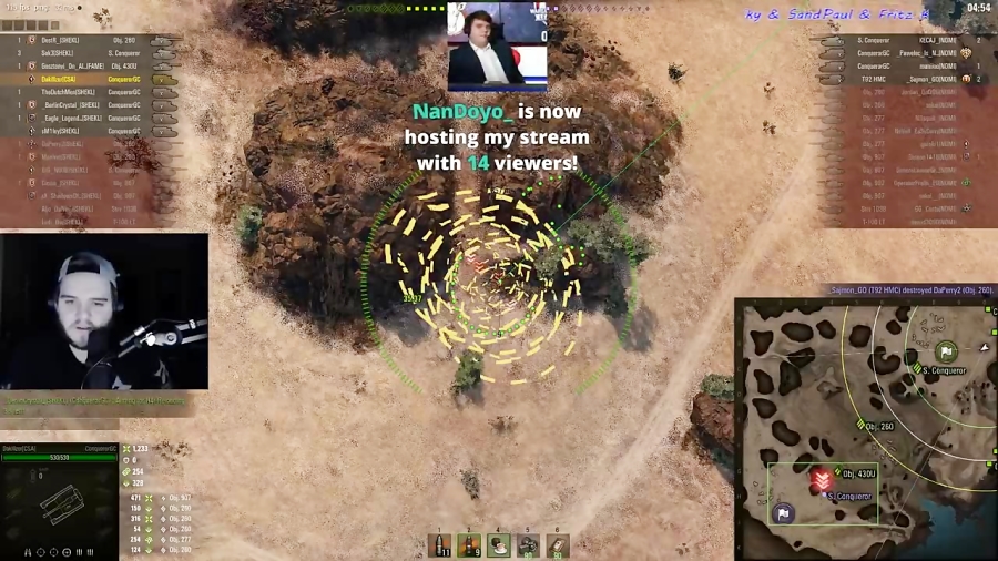 #3 Streamers playing Artillery | World of Tanks
