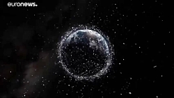 خطر خورده زباله های فضایی برای...