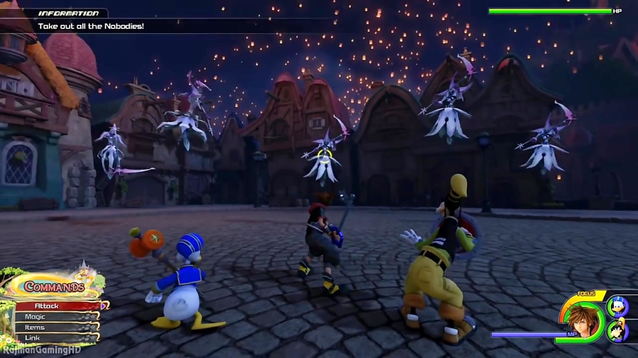 گیم پلی بازی KINGDOM HEARTS 3