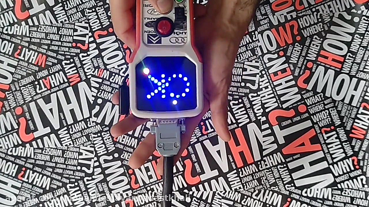 تست رله دوبل با دستگاه e scan2019 لیزر فرکشنال