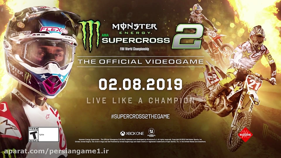 گیم پلی بازی Monster Energy Supercross - The Official Videogame