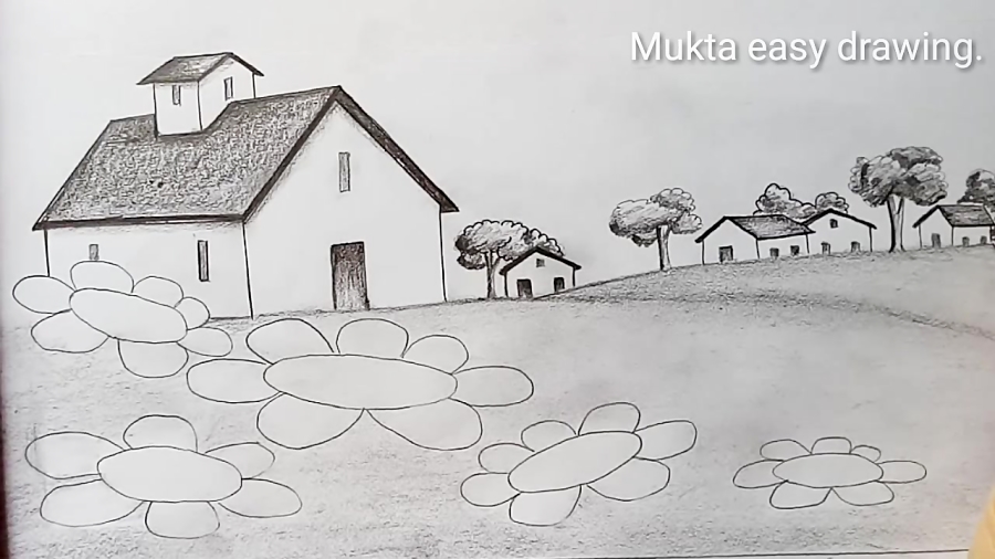 Pencil Drawing Landscape Images  Free Download on Freepik