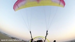 پرواز پاراموتور محمد علی خبیر