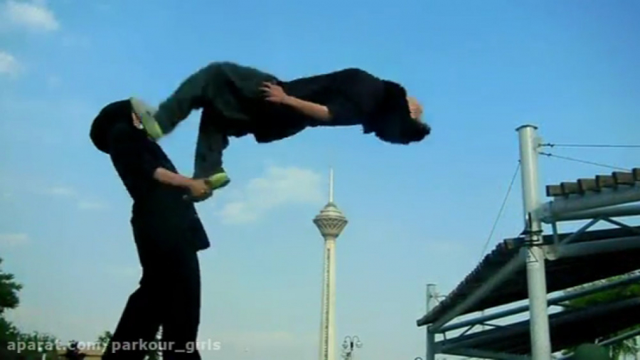 پارکور دختران،مریم راد-بهار ۹۳