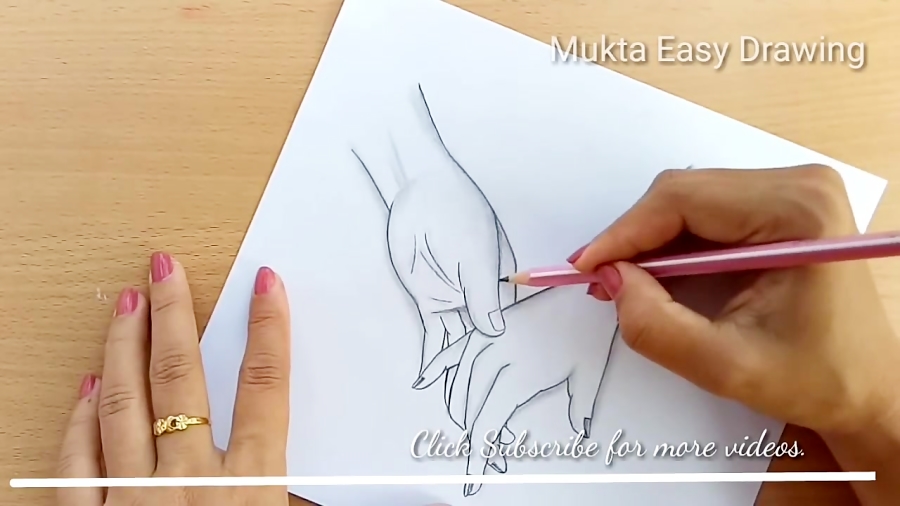 How To Draw Holding Hands Holding Hands Pencil Sketch Ø¯ÛŒØ¯Ø¦Ùˆ Dideo