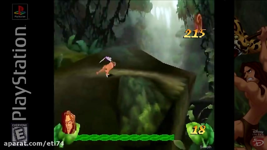 بازی تارزان پلی استیشن 1 ( کامل ) - Tarzan