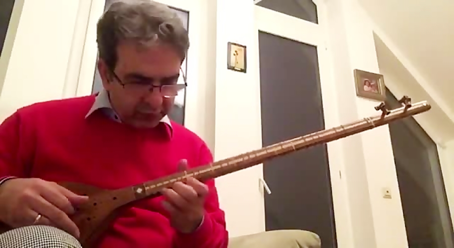 درآمد چهارم بیات کرد ردیف میرزا عبدالله احمد بهرهدار هنرجوی آنلاین سهتار نیما فریدونی آلمان.mp4