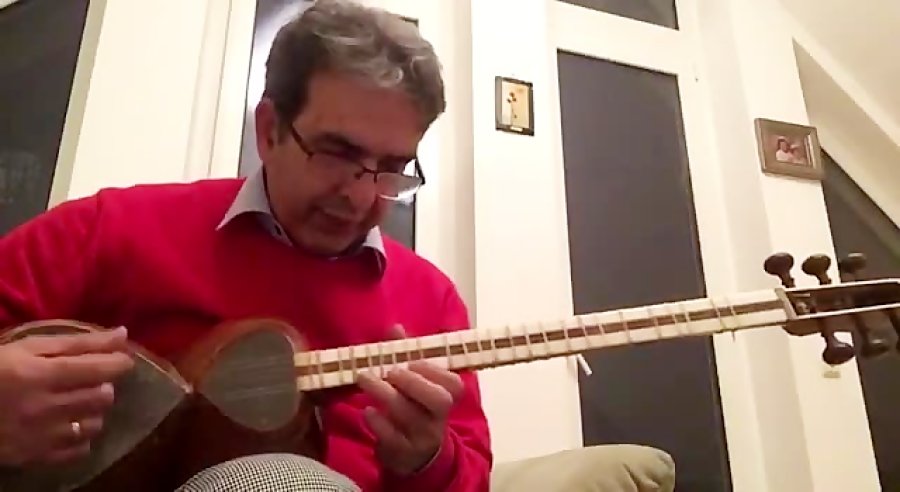 درآمد چهارم بیات کرد ردیف میرزا عبدالله احمد بهرهدار هنرجوی آنلاین تار نیما فریدونی آلمان.mp4