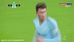 خلاصه بازی منچسترسیتی 3 - آرسن...