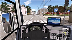 گیم پلی بازی راننده اتوبوس Bus Driver Simulator