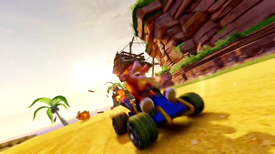 تریلری کوتاه از گیم پلی بازی Crash Team Racing Nitro - Fueled