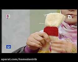 آموزش تصویری بافت و ساخت عروسک های کاموایی_قسمت چهارم