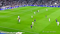 گل های مسی به رئال مادرید