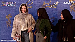 بهناز جعفری و صدف عسکری روی فرش قرمز
