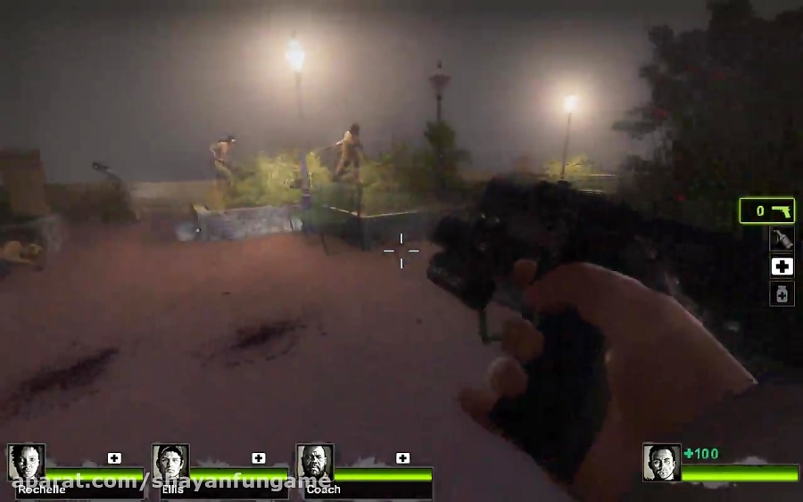 گیم پلی ترسناک بازی:left 4 dead 2