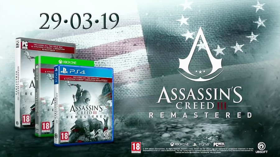 تریلر معرفی Assassinrsquo; s Creed III Remastered - بازی مگ