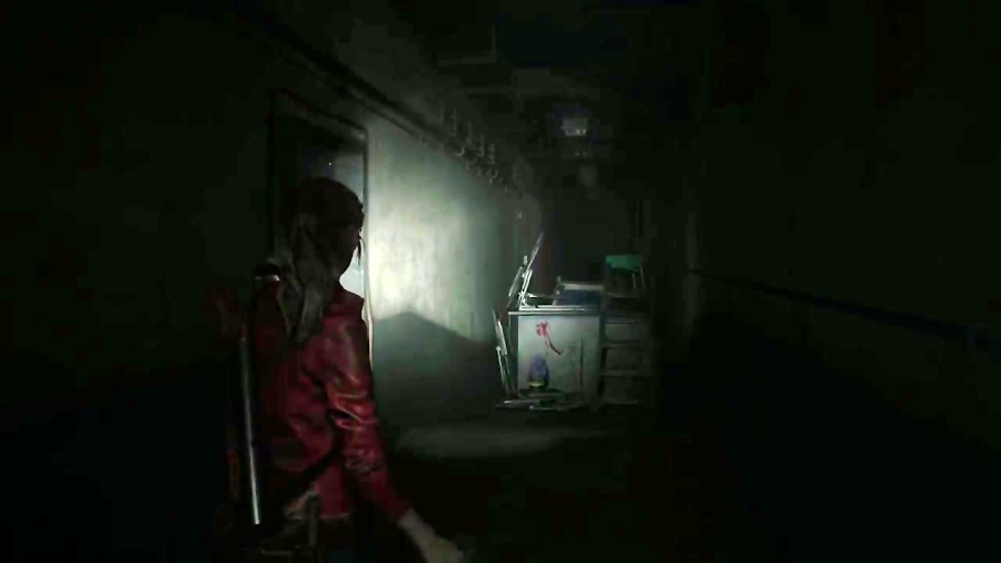 Resident Evil 2 - Licker Battle Gameplay