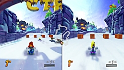 Crash Team Racing: Nitro Fueled- split screen race