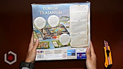 جعبه گشایی بازی Forum Trajanum