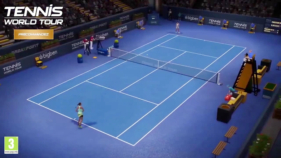 Tennis World Tour Traile