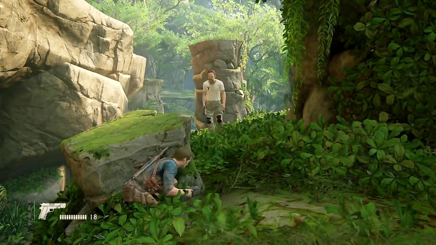 Uncharted 4 گیمپلی فوق حرفه ای ( Island Jungle )
